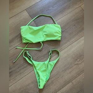 Victoria's Secret Lime Green Bikini
